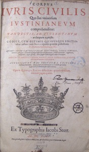 Title page of the first volume of the 1624 edition still held by Loyola.
